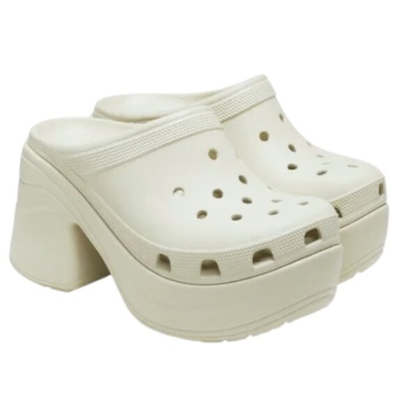 CROCS Siren Clogs in Bone M10/W12 - Picture 1 of 5